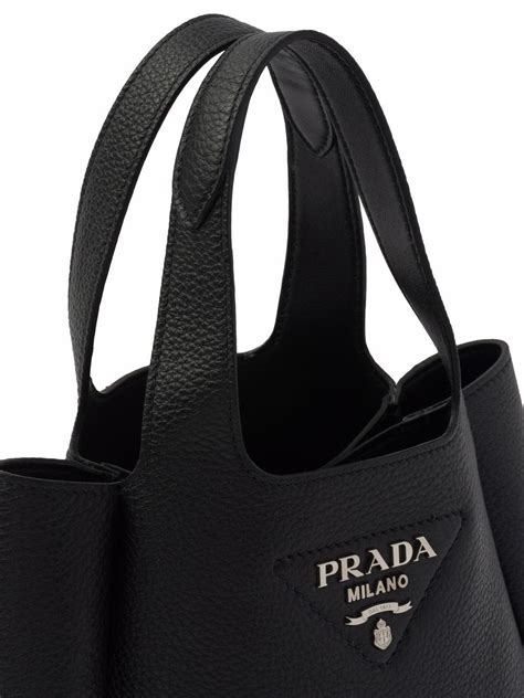 prada flou tote bag|Prada Flou Leather Tote Bag .